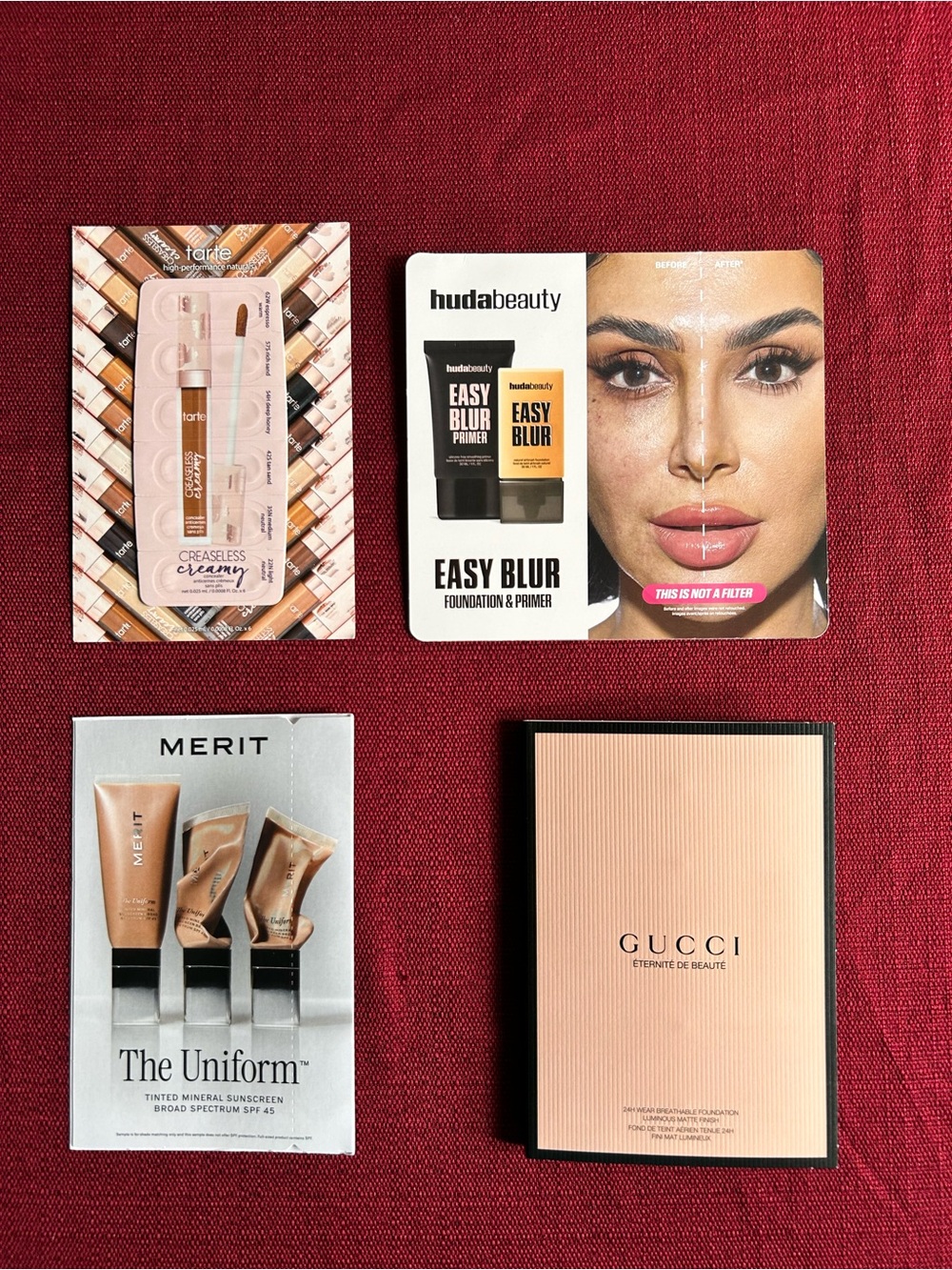#2605 Makeup Sample Bundle (w/ single item details) Gucci